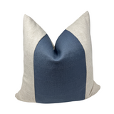 Deep blue linen
