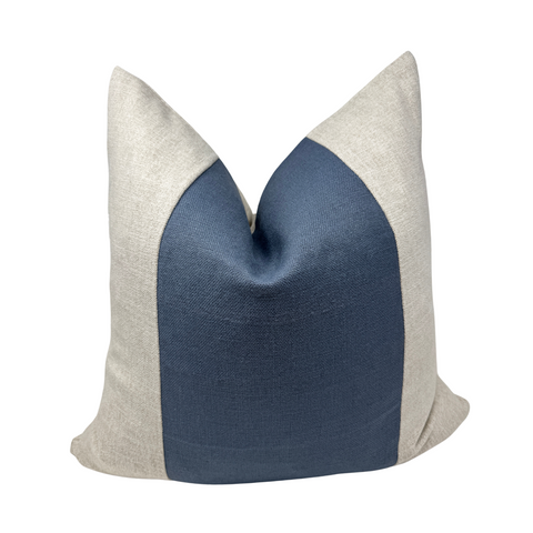 Deep blue linen