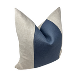 Deep blue linen
